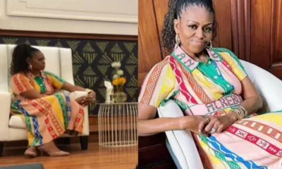 Michelle Obama Rocks Maxhosa Africa Dress