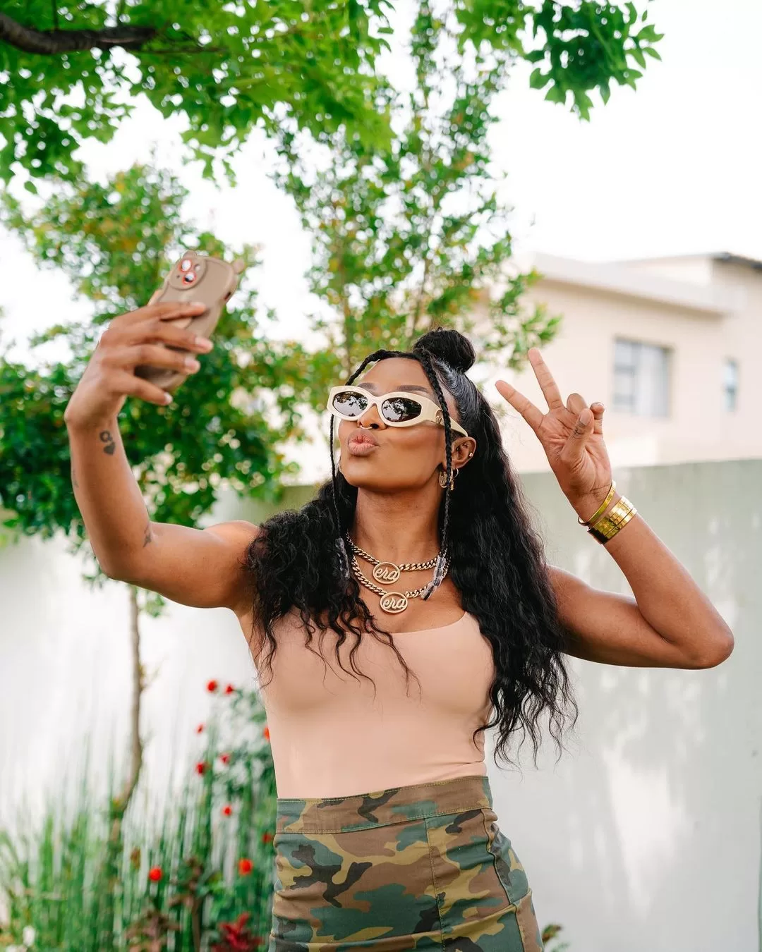 DJ Zinhle Narrowly Escapes an Accident 'Thank God we are safe.'